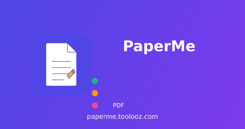 纸由我 PaperMe - 自定义打印纸生成器