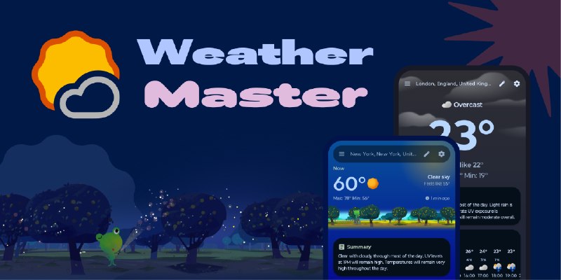 GitHub - PranshulGG/WeatherMaster: A Weather app for android with multiple sources 🌦🌞☔